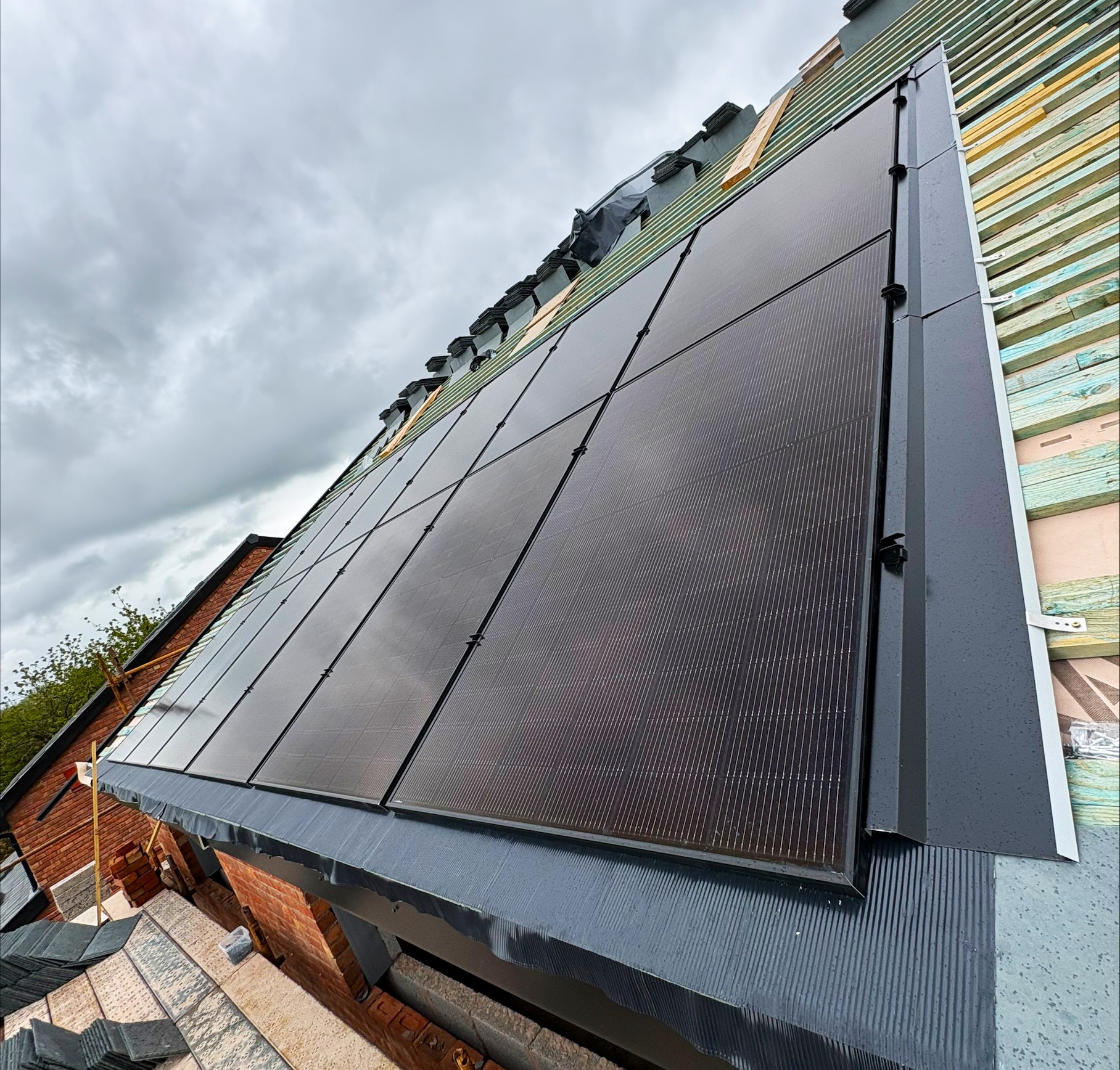 Solar PV and battery storage in Preston